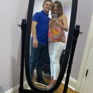 HOLLISTER high rise crop jean legging